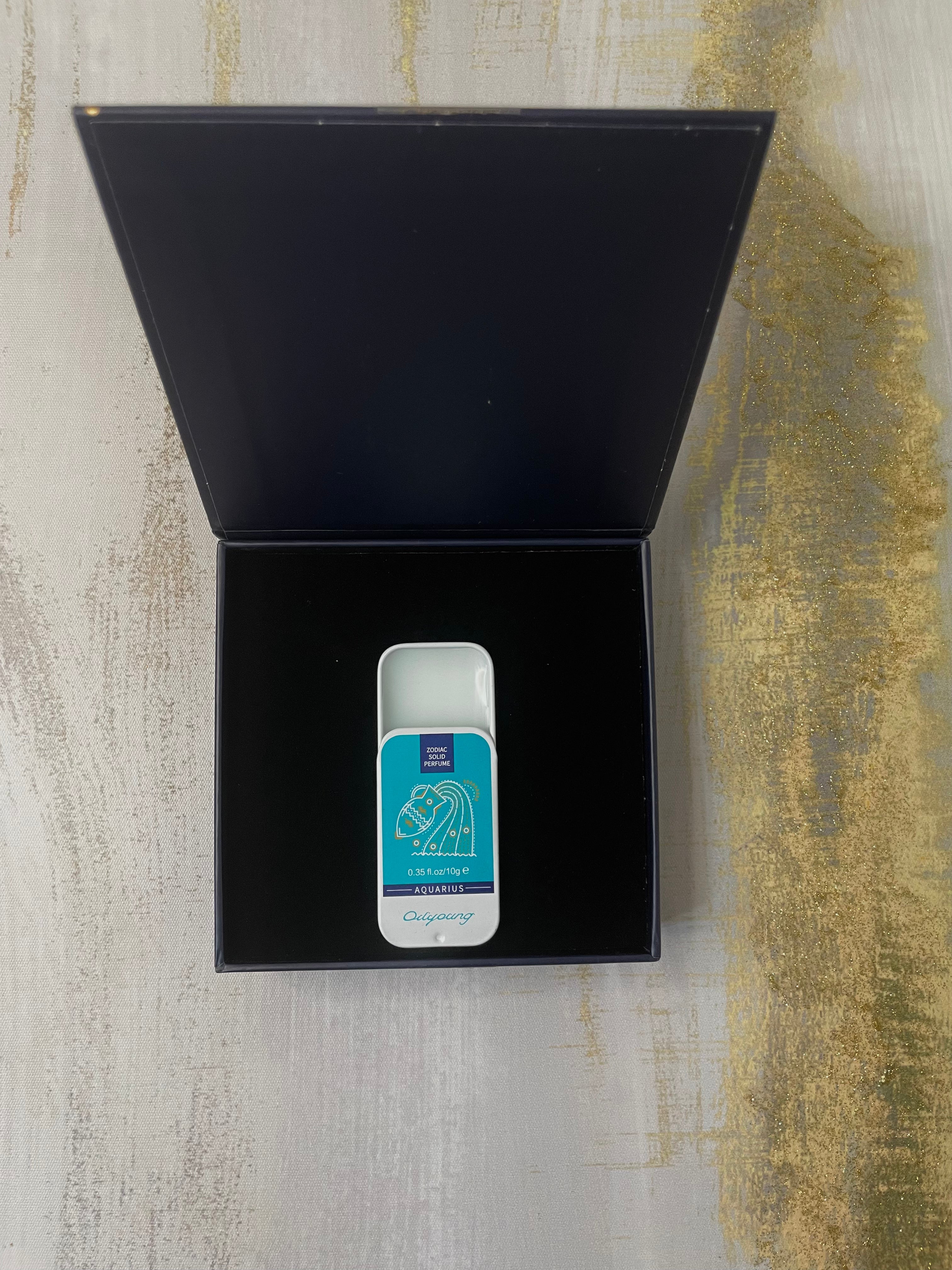 Aquarius Zodiac Fragrance Cream Solid Perfume balm