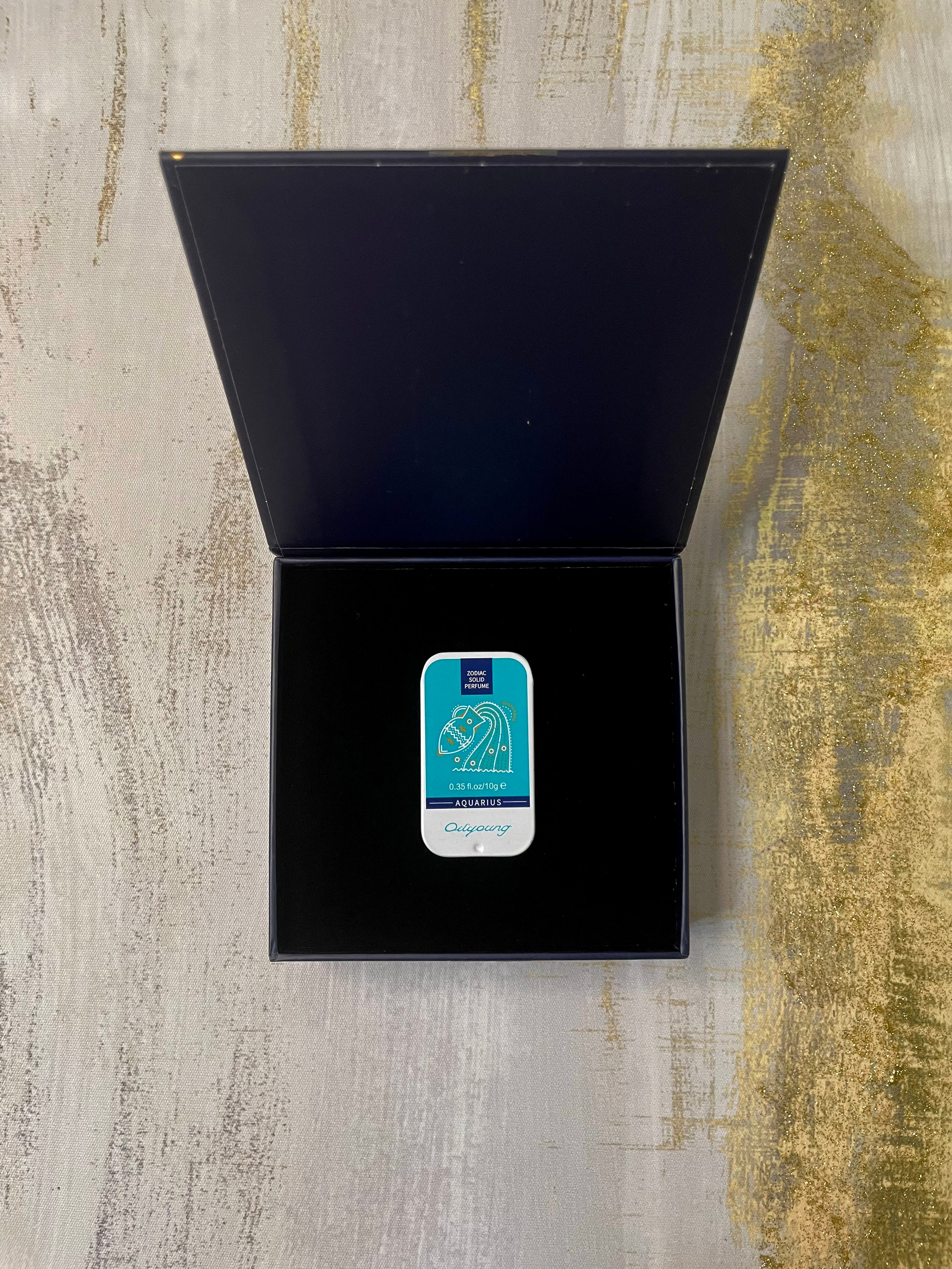 Aquarius Zodiac Fragrance Cream Solid Perfume balm