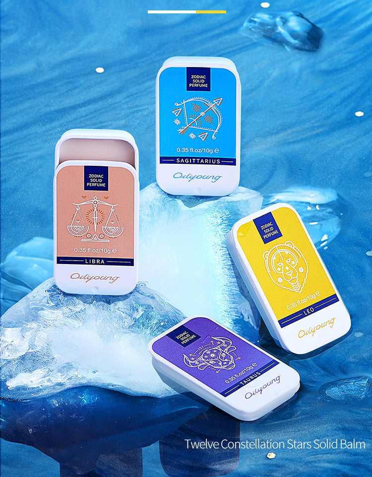 Gemini Zodiac Fragrance Cream Solid Perfume balm