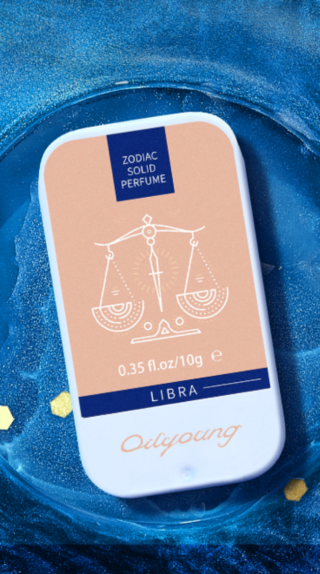 Libra Zodiac Sign Fragrance Cream Solid Perfume balm