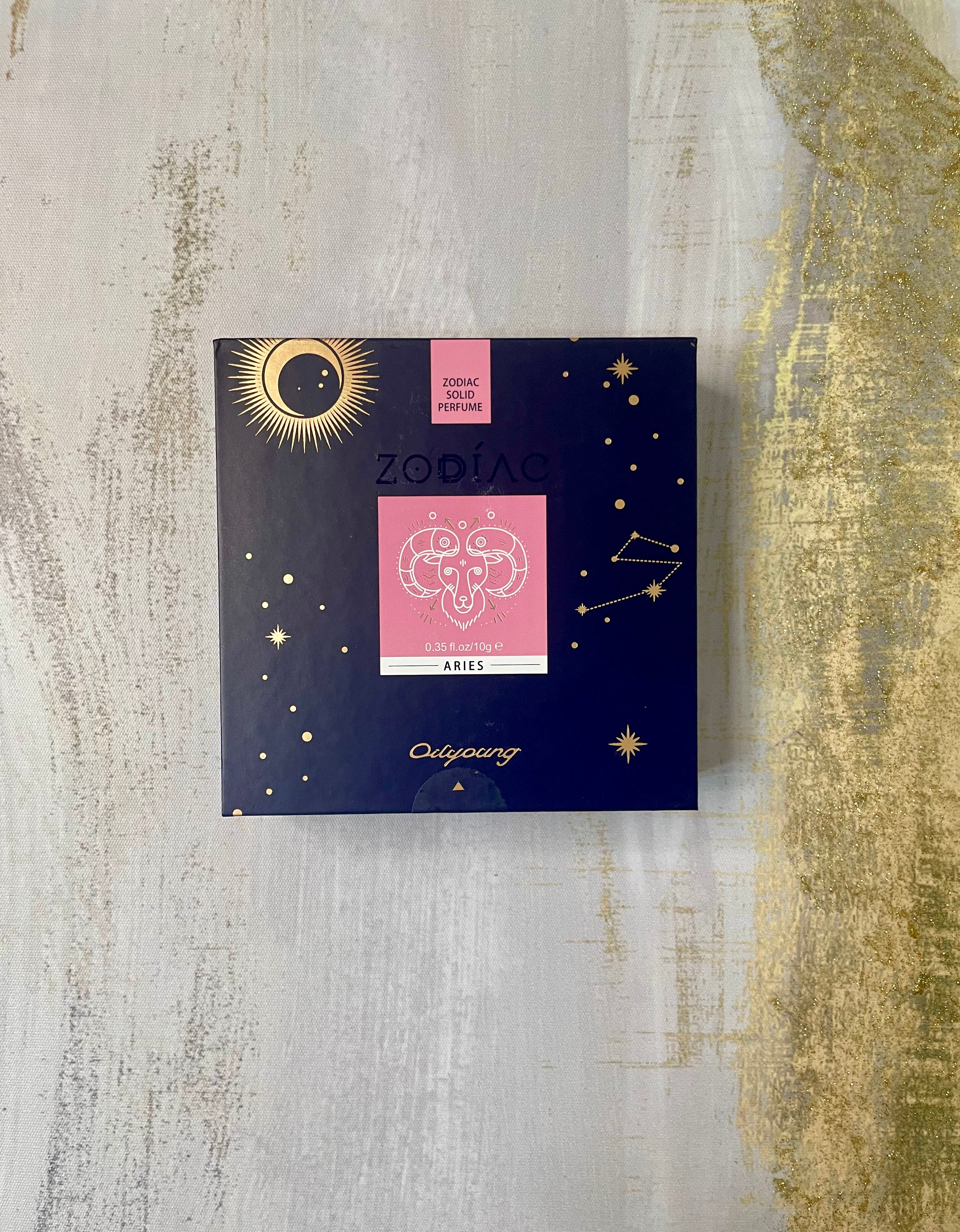 Aries Zodiac Fragrance Cream Solid Perfume balm