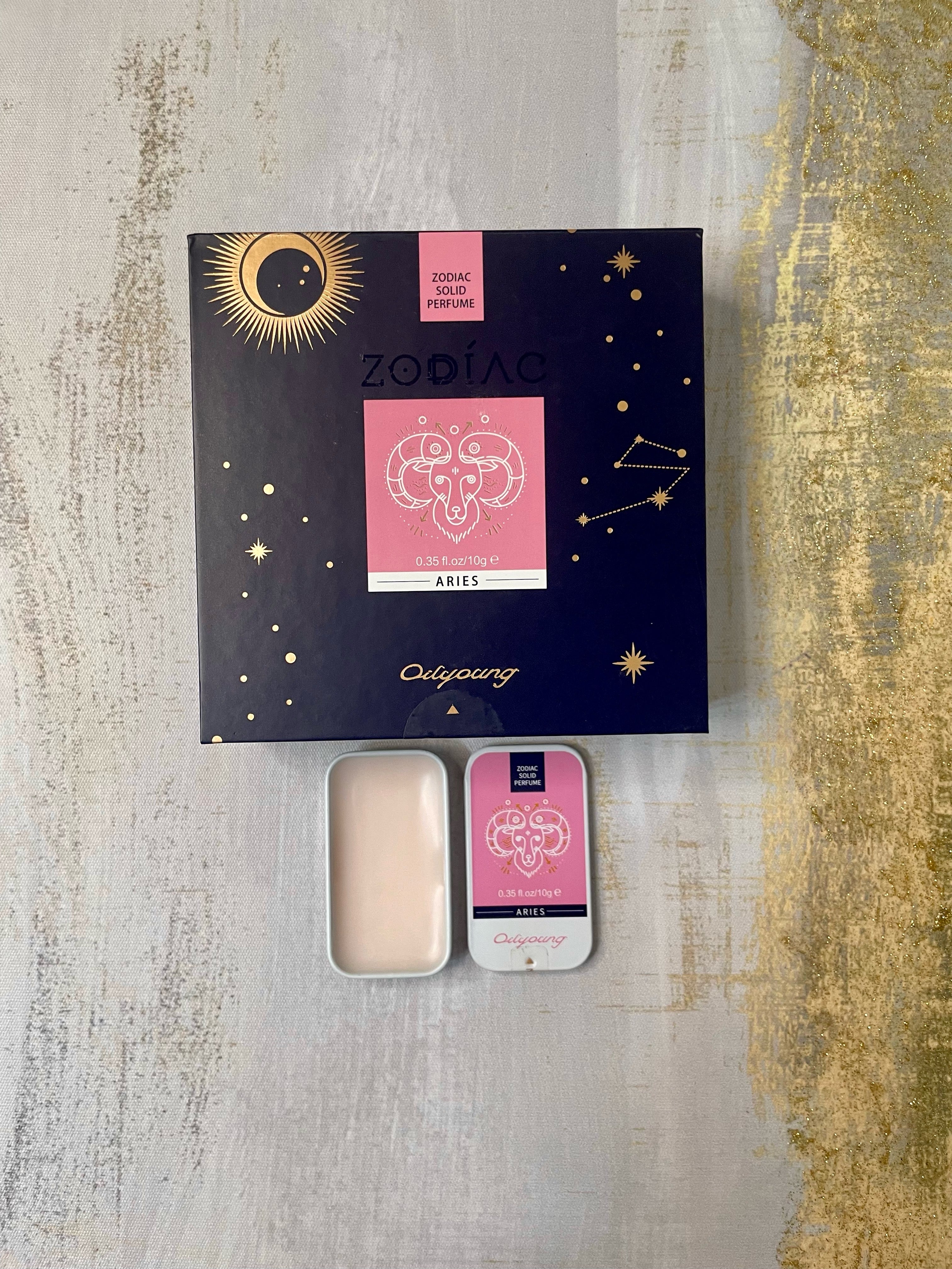 Aries Zodiac Fragrance Cream Solid Perfume balm