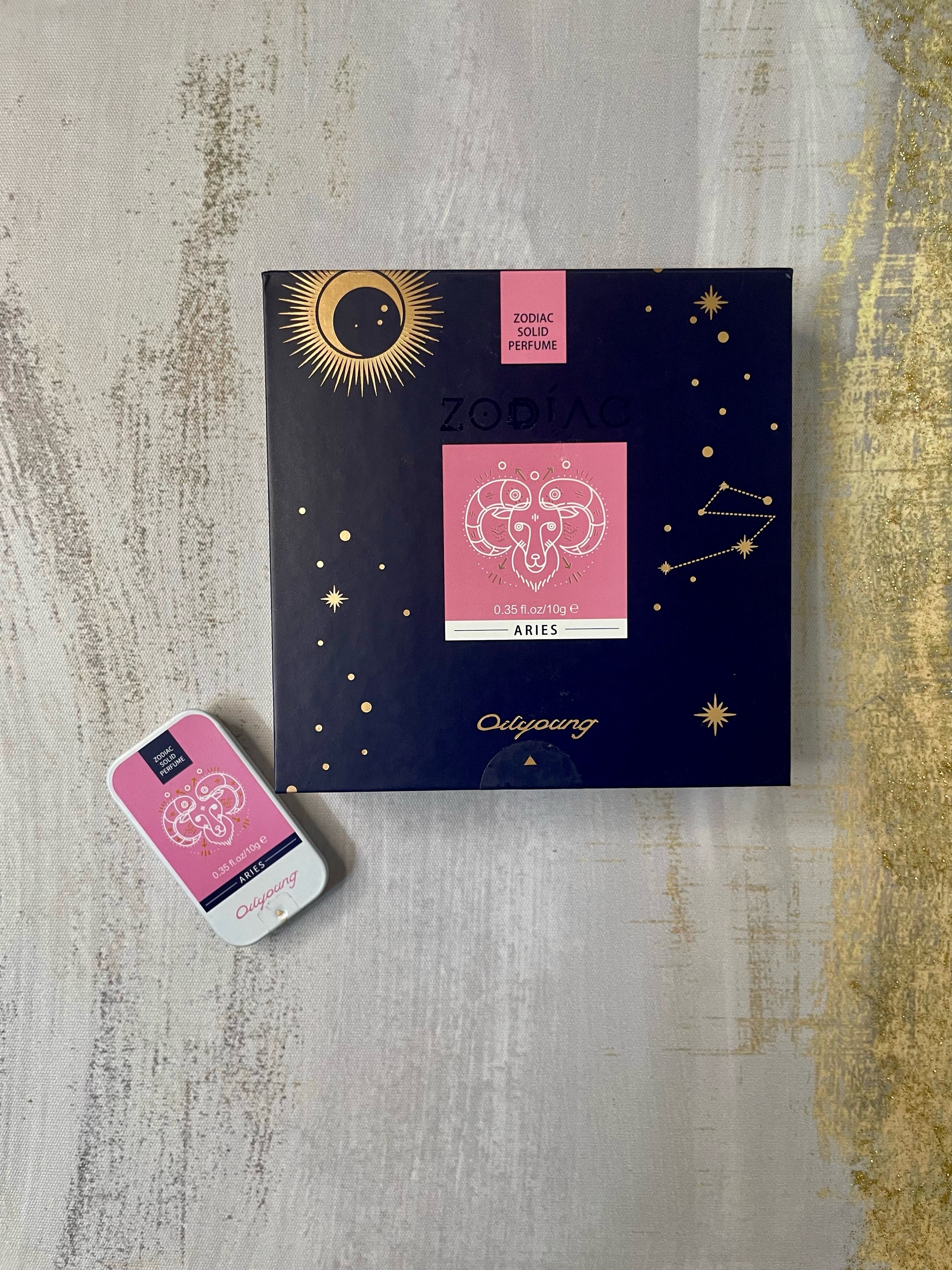 Aries Zodiac Fragrance Cream Solid Perfume balm