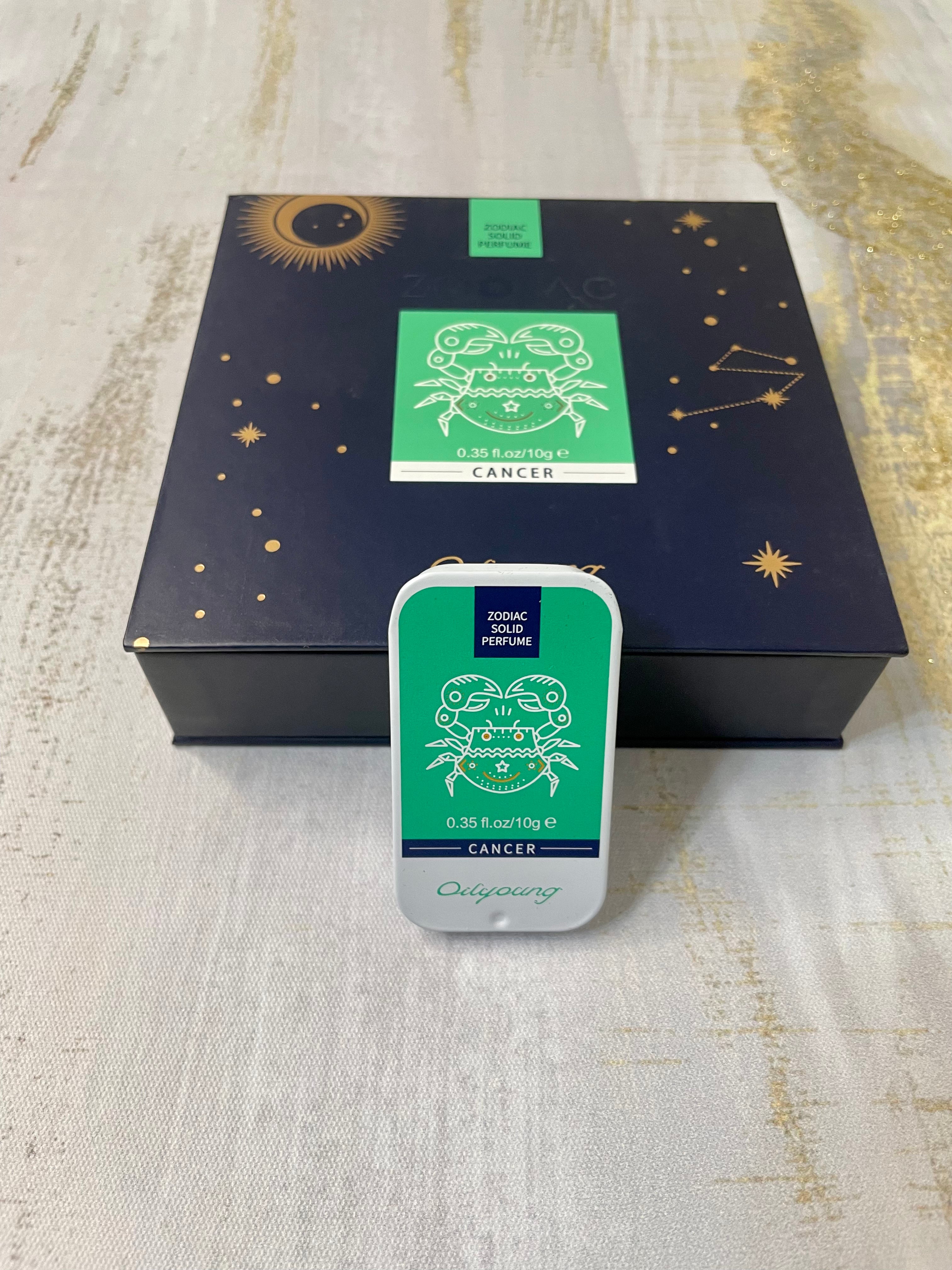 Cancer Zodiac Sign Fragrance Cream Solid Perfume balm