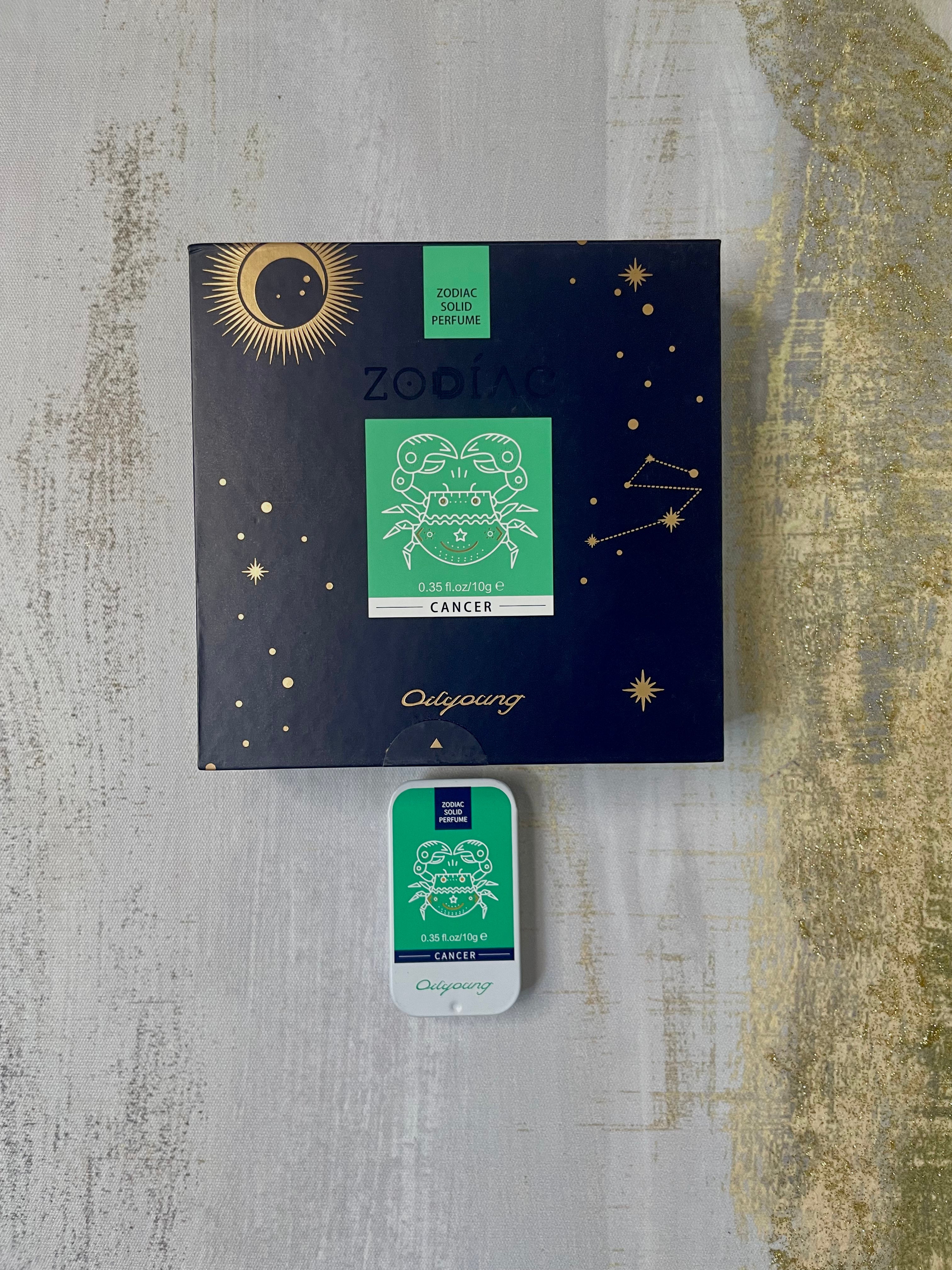 Cancer Zodiac Sign Fragrance Cream Solid Perfume balm