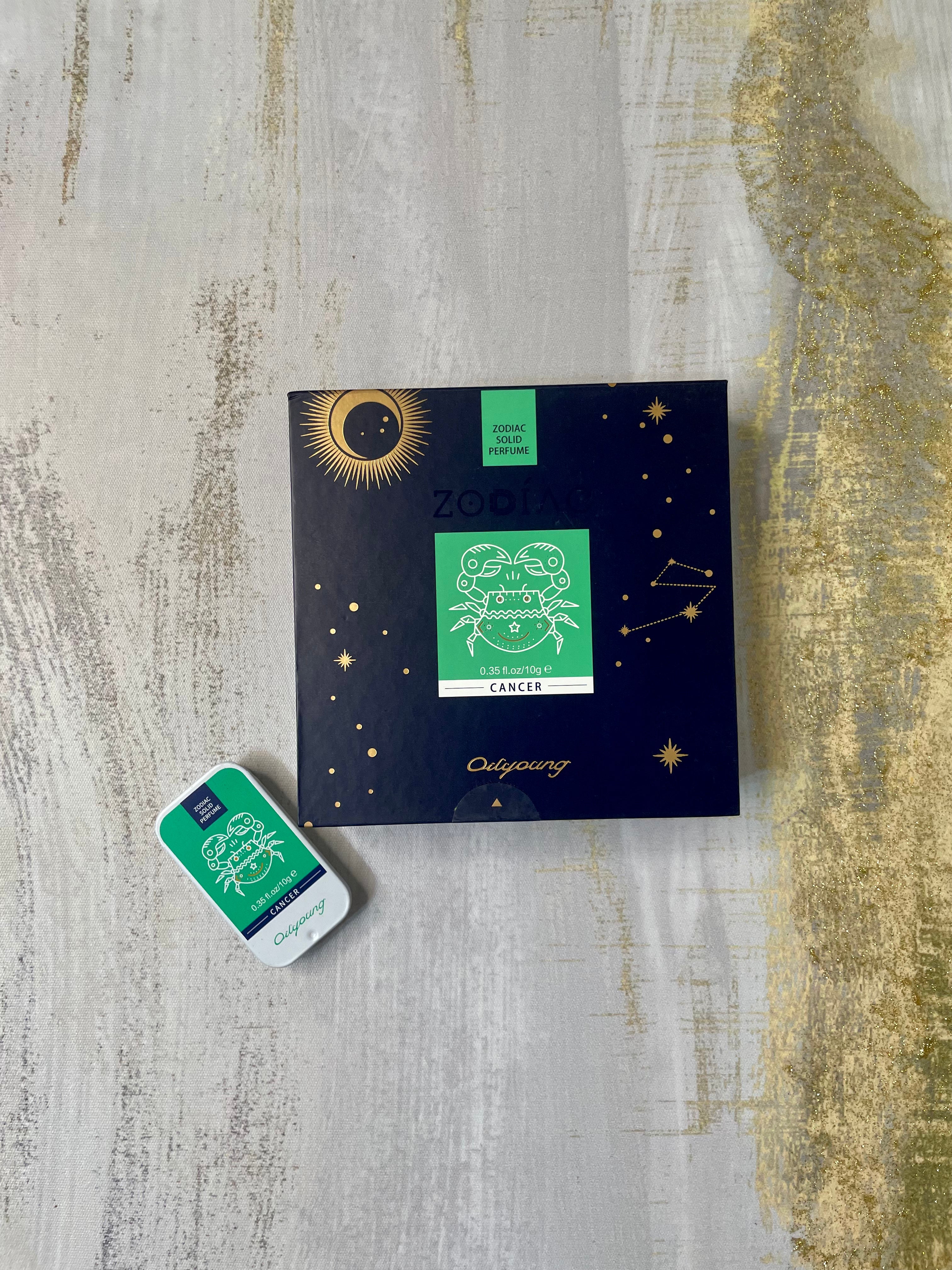 Cancer Zodiac Sign Fragrance Cream Solid Perfume balm