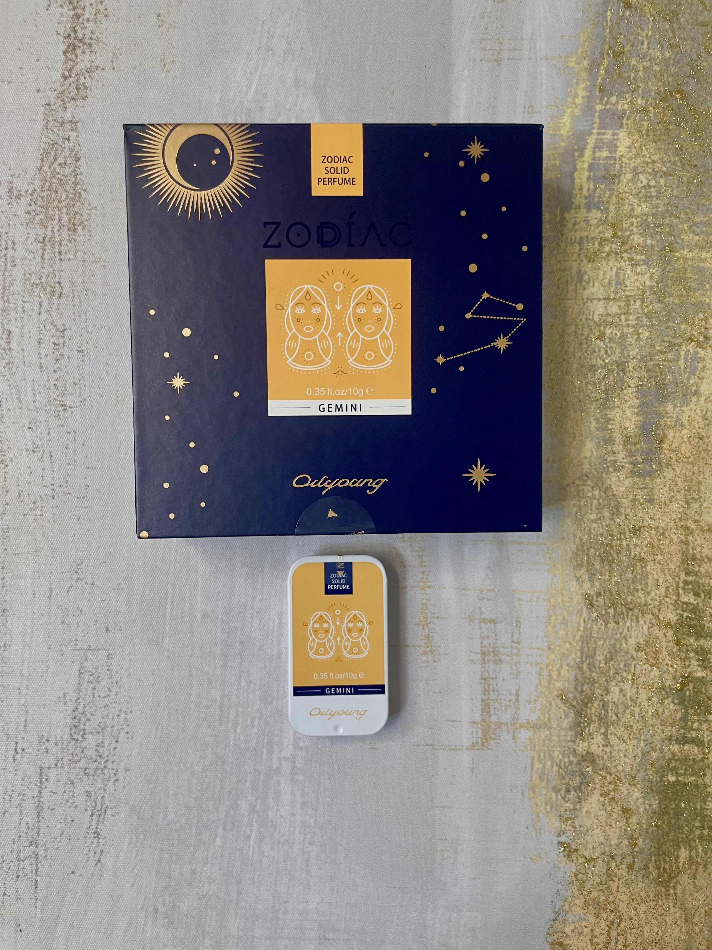 Gemini Zodiac Fragrance Cream Solid Perfume balm