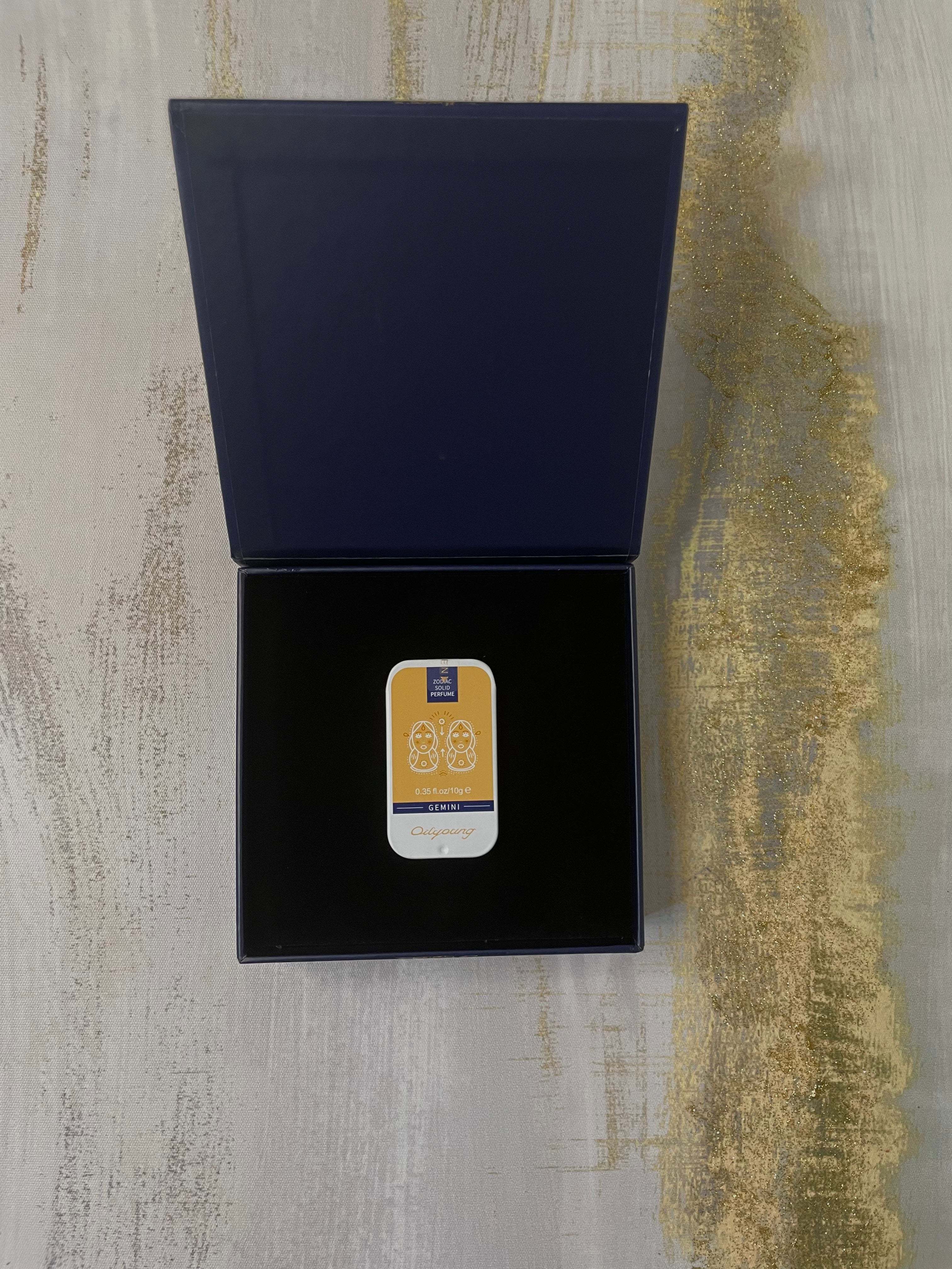Gemini Zodiac Fragrance Cream Solid Perfume balm