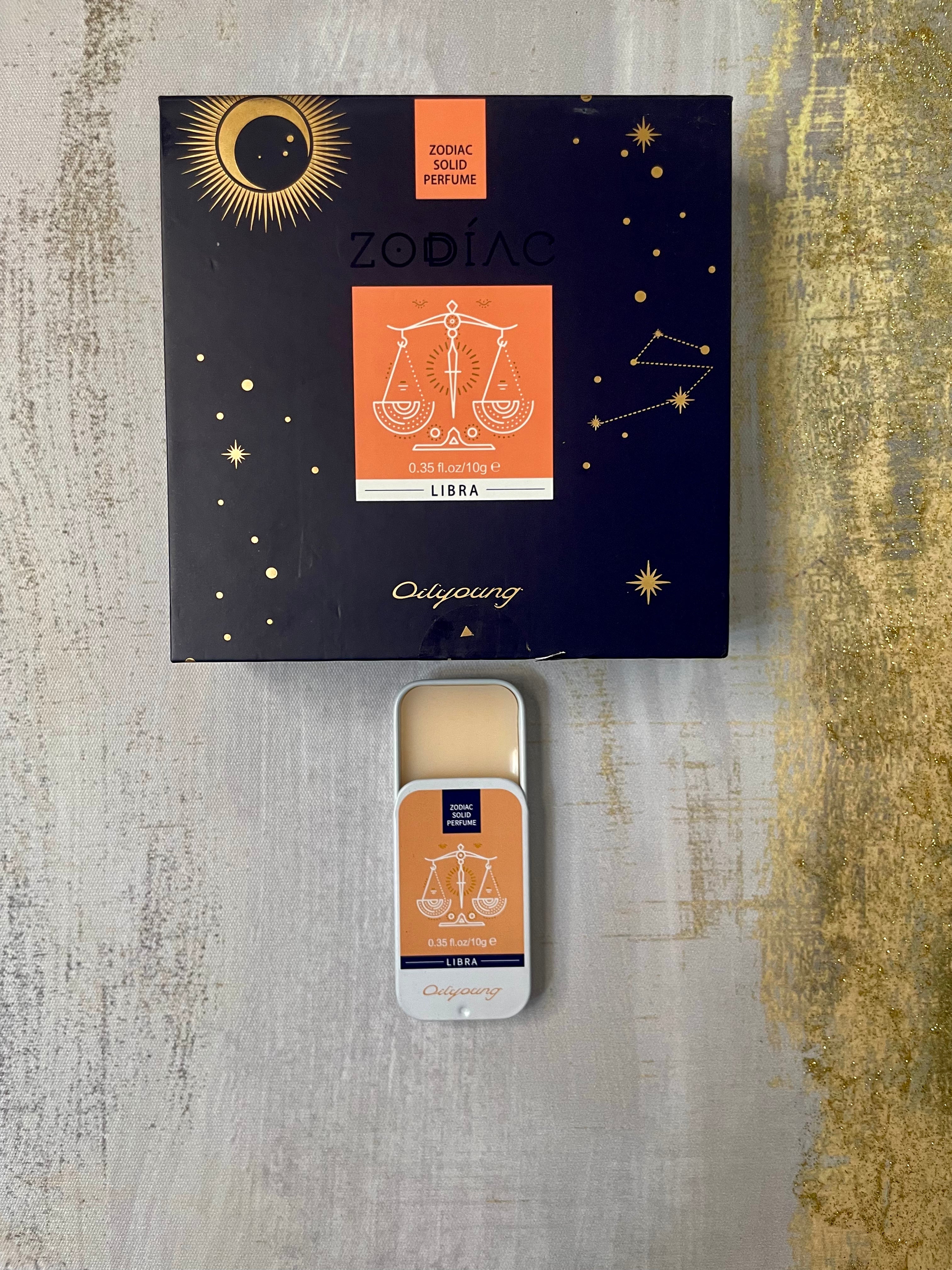 Libra Zodiac Sign Fragrance Cream Solid Perfume balm