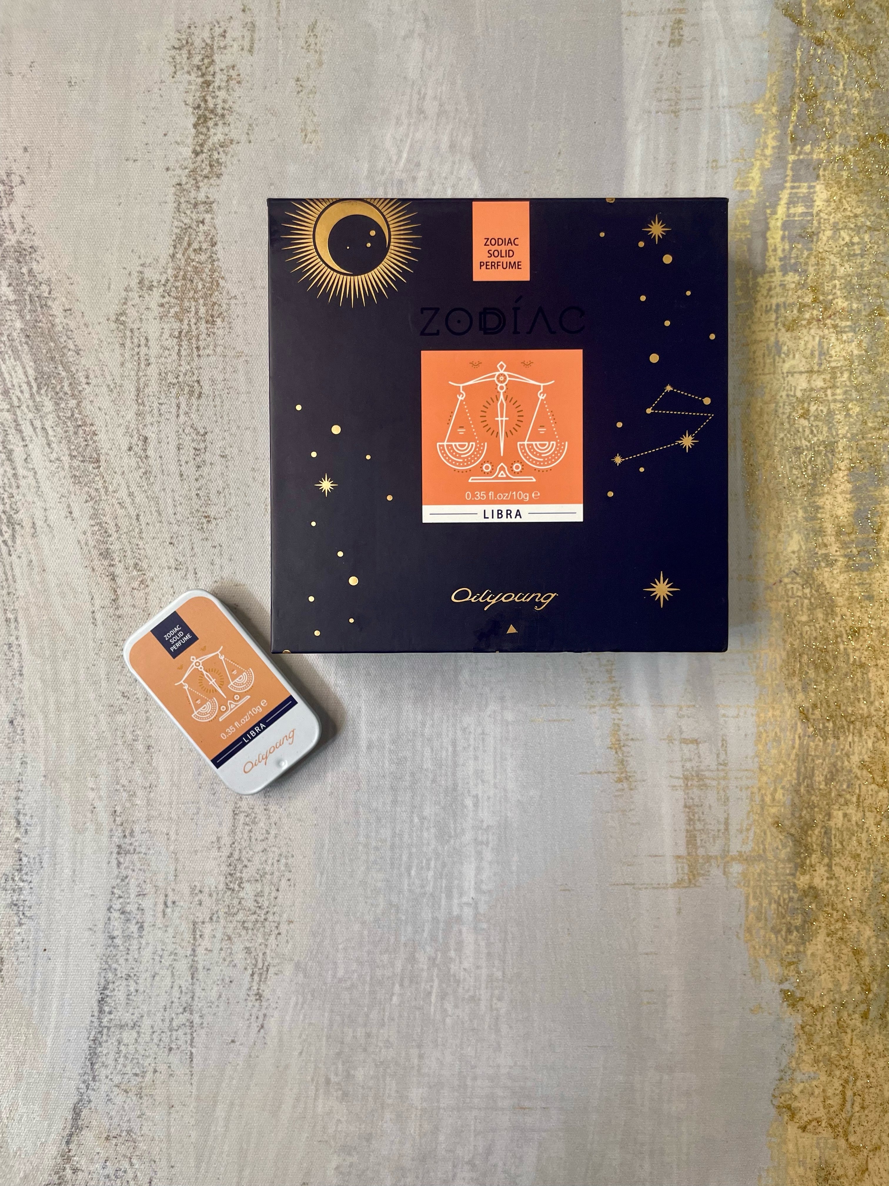 Libra Zodiac Sign Fragrance Cream Solid Perfume balm