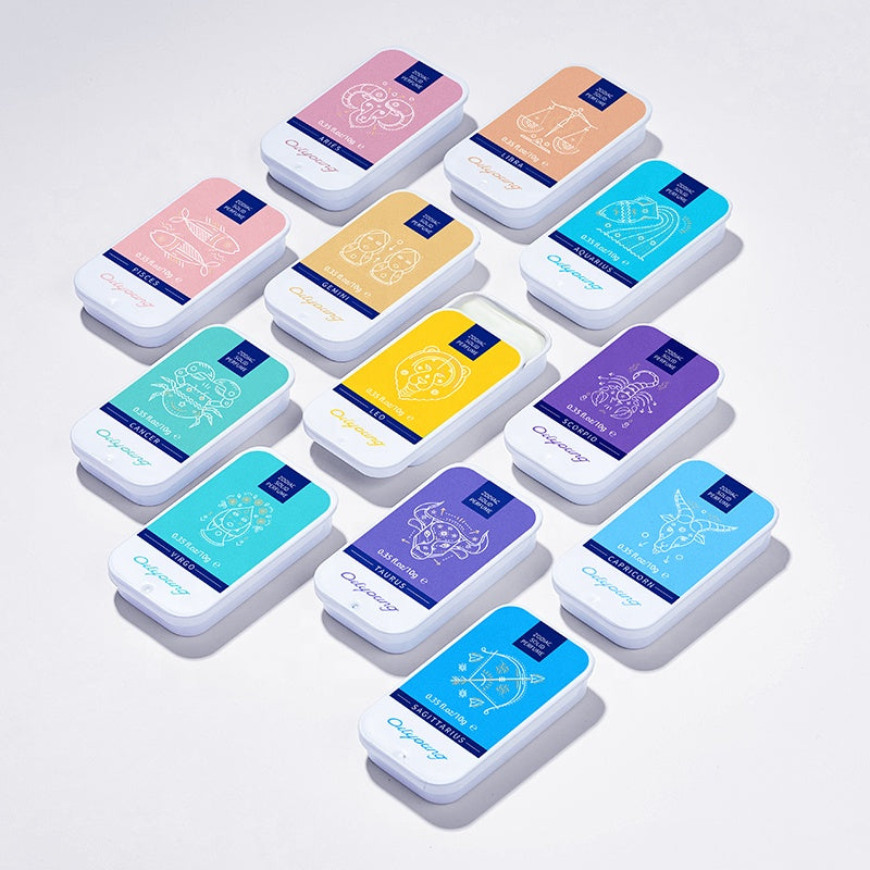 Gemini Zodiac Fragrance Cream Solid Perfume balm