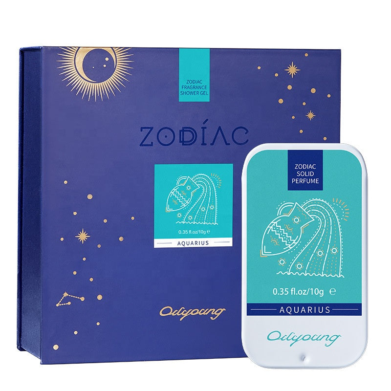 Aquarius Zodiac Fragrance Cream Solid Perfume balm