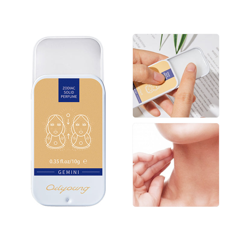 Gemini Zodiac Fragrance Cream Solid Perfume balm