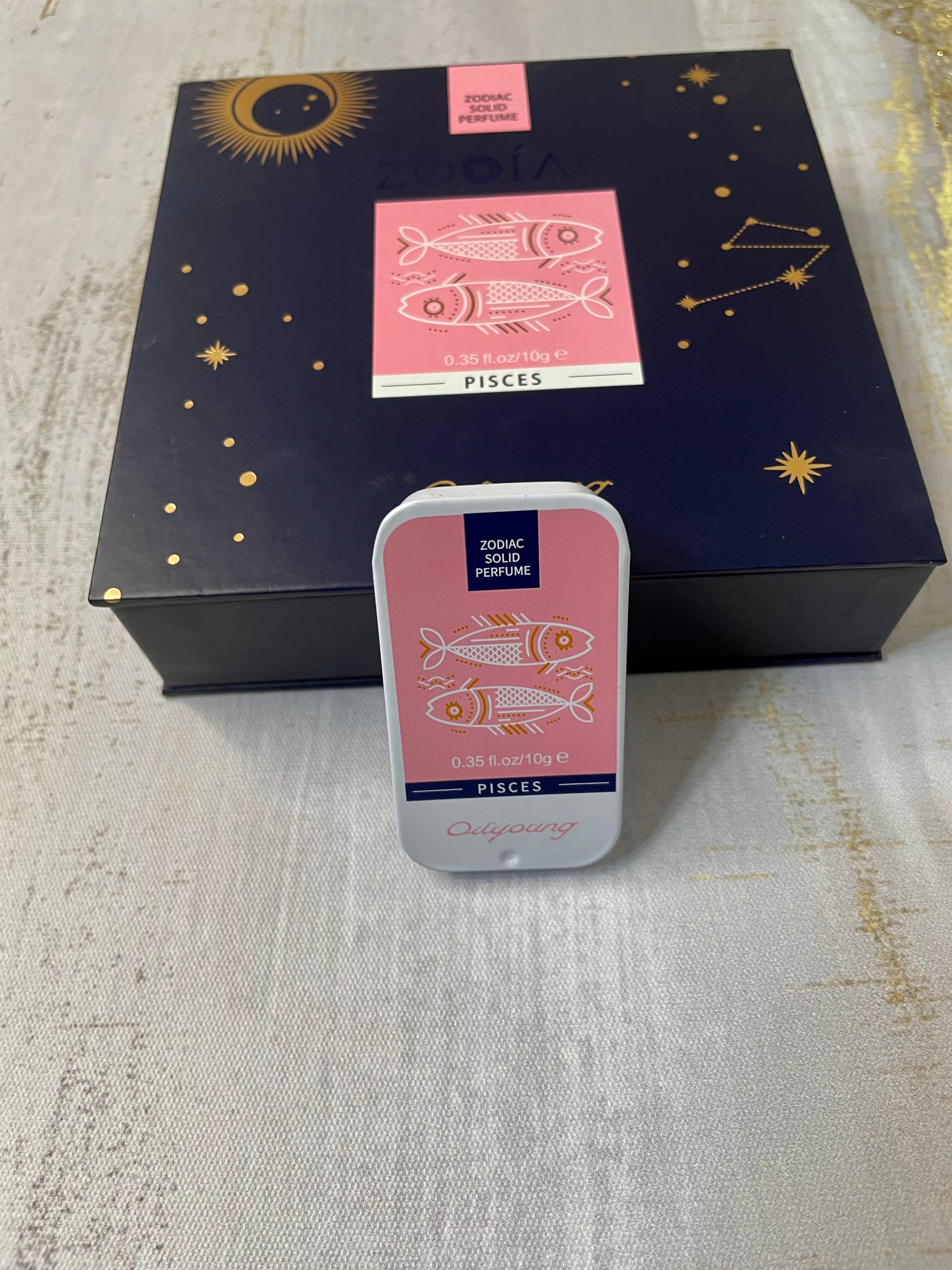 Pisces Zodiac Fragrance Cream Solid Perfume balm