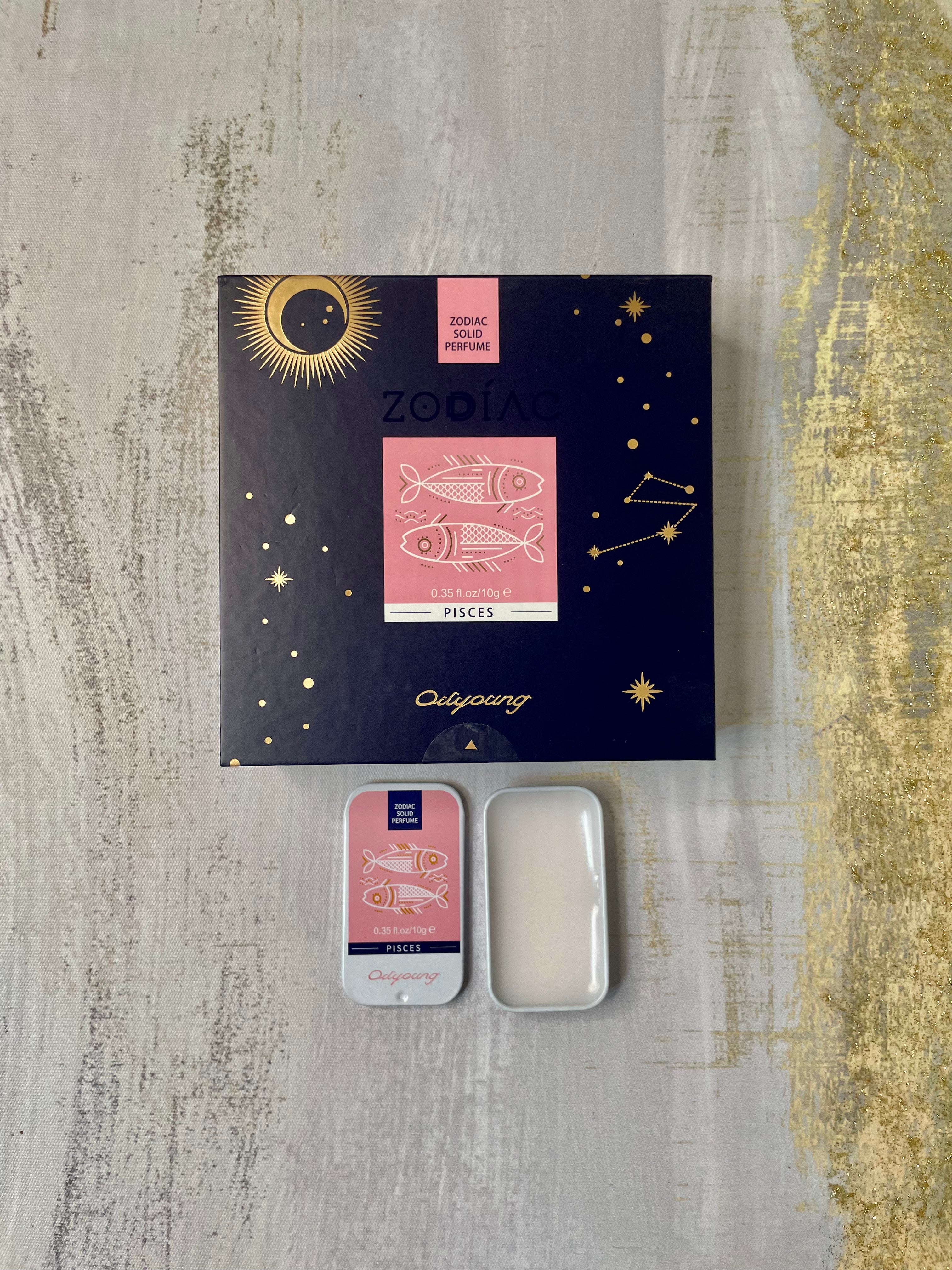Pisces Zodiac Fragrance Cream Solid Perfume balm
