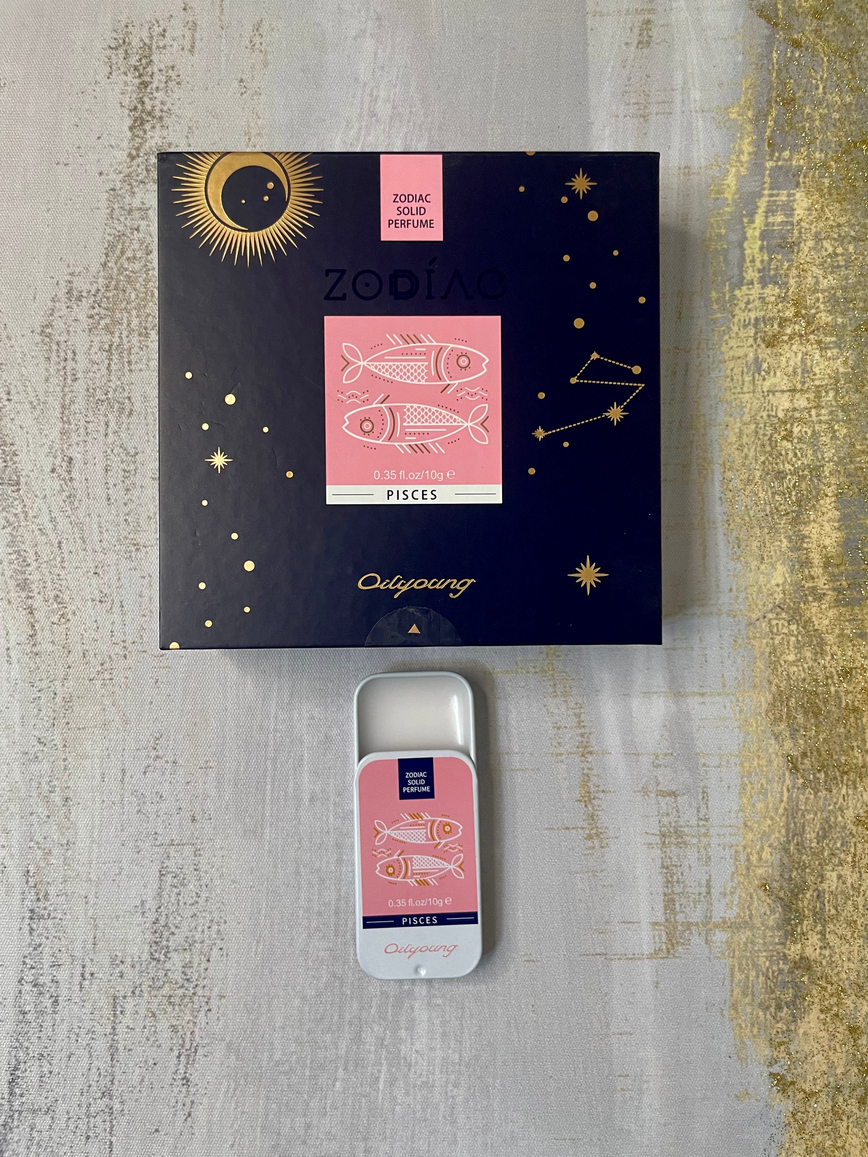 Pisces Zodiac Fragrance Cream Solid Perfume balm