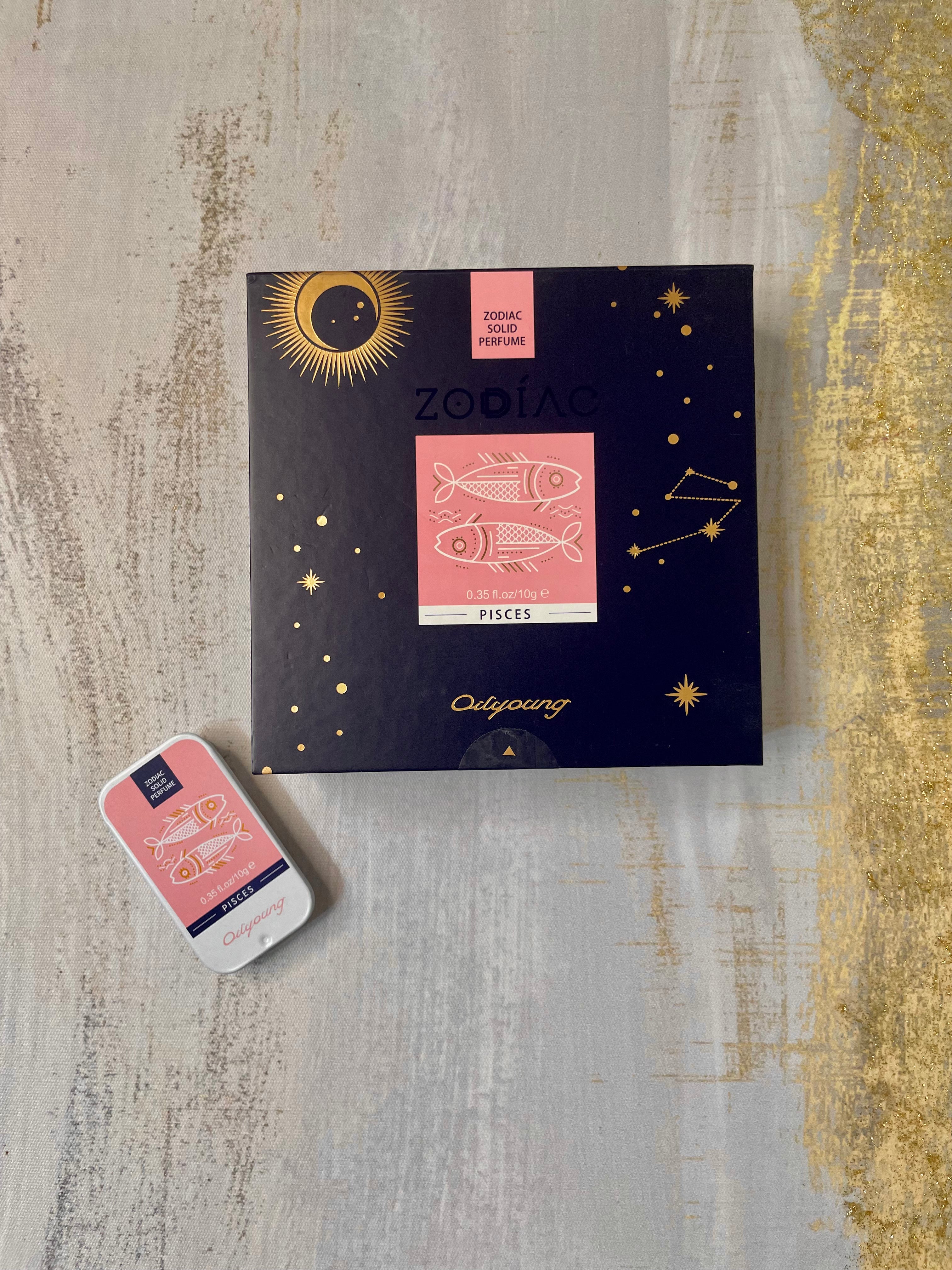 Pisces Zodiac Fragrance Cream Solid Perfume balm