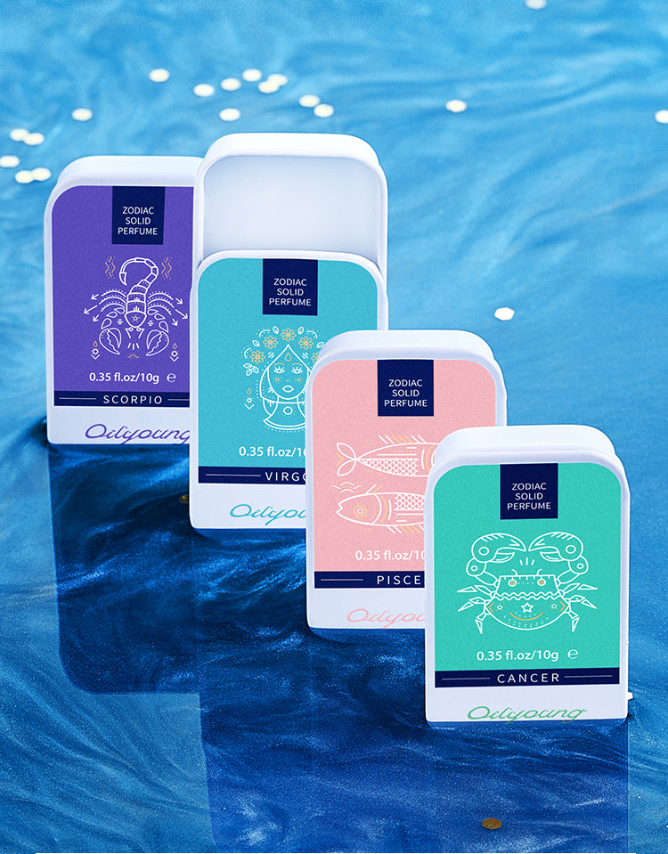 Pisces Zodiac Fragrance Cream Solid Perfume balm