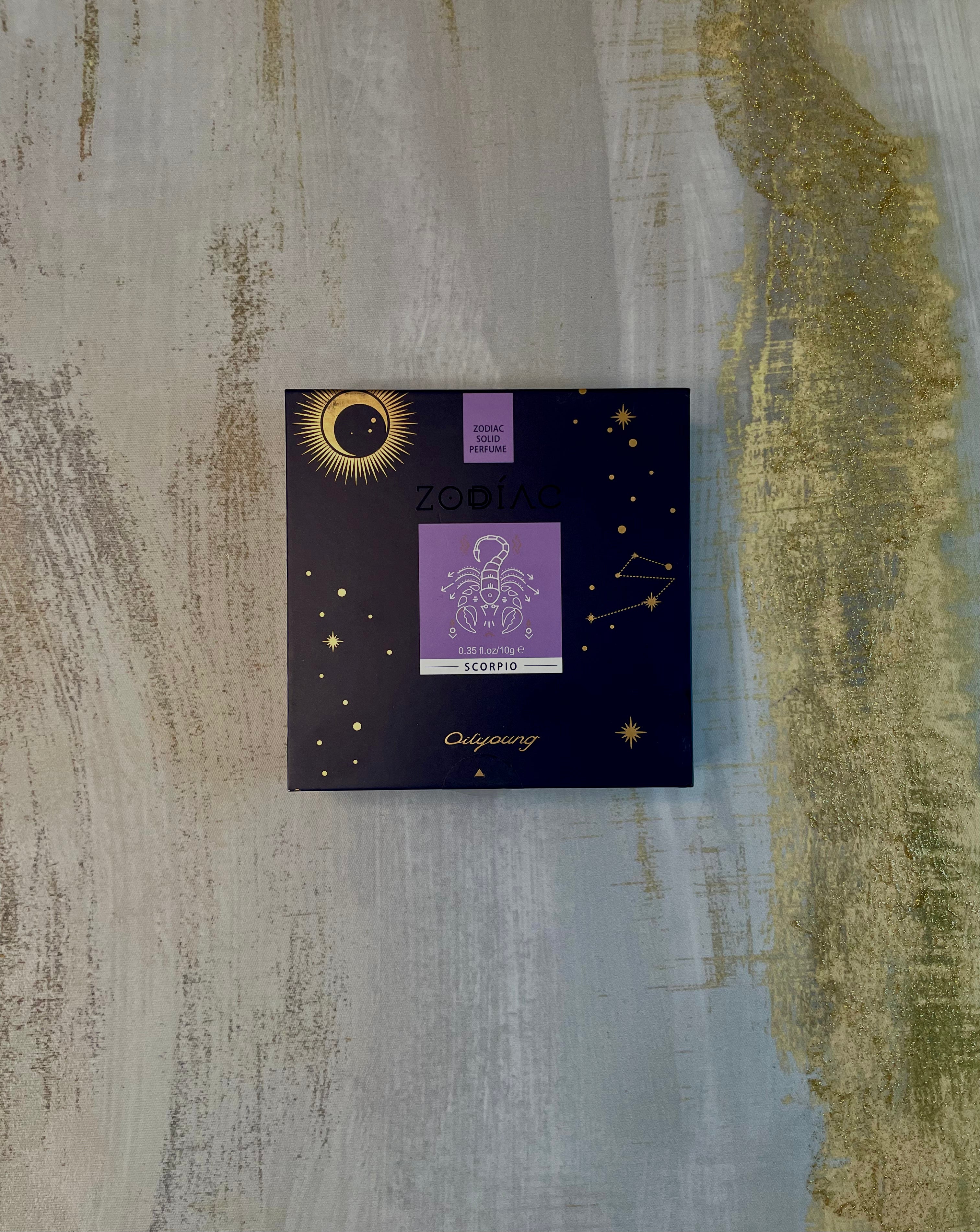 Scorpio Zodiac Sign Fragrance Cream Solid Perfume balm