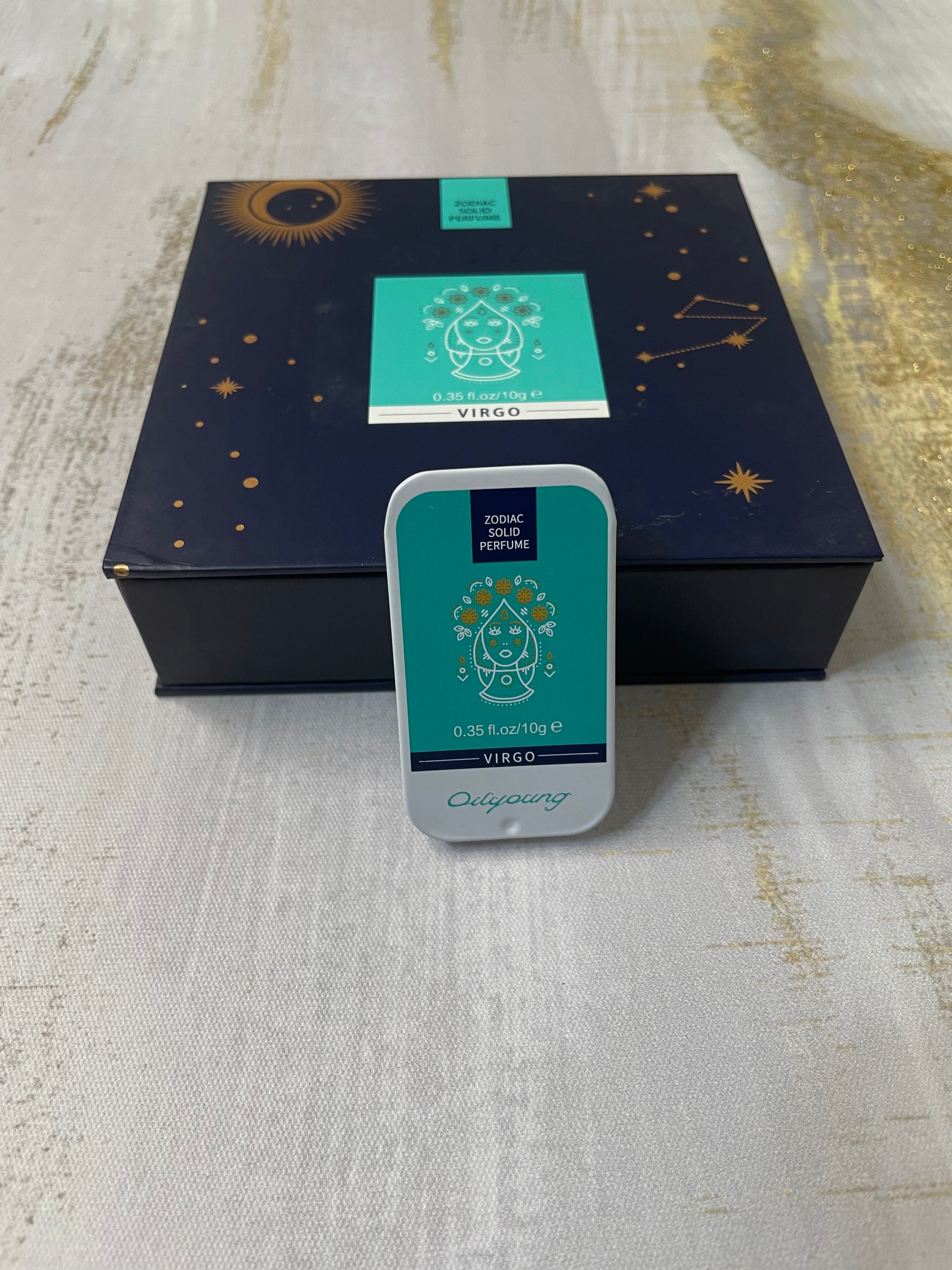 Virgo Zodiac Fragrance Cream Solid Perfume balm