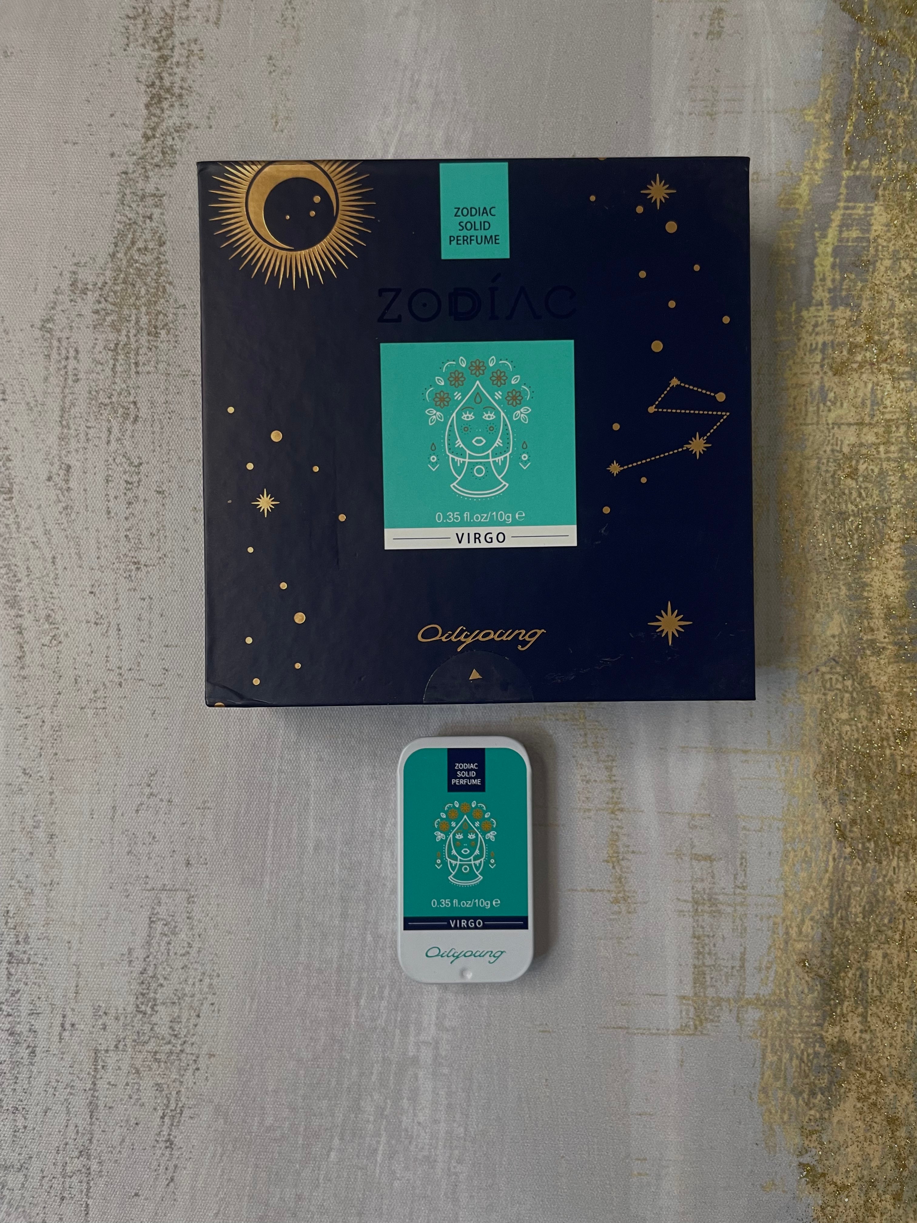 Virgo Zodiac Fragrance Cream Solid Perfume balm