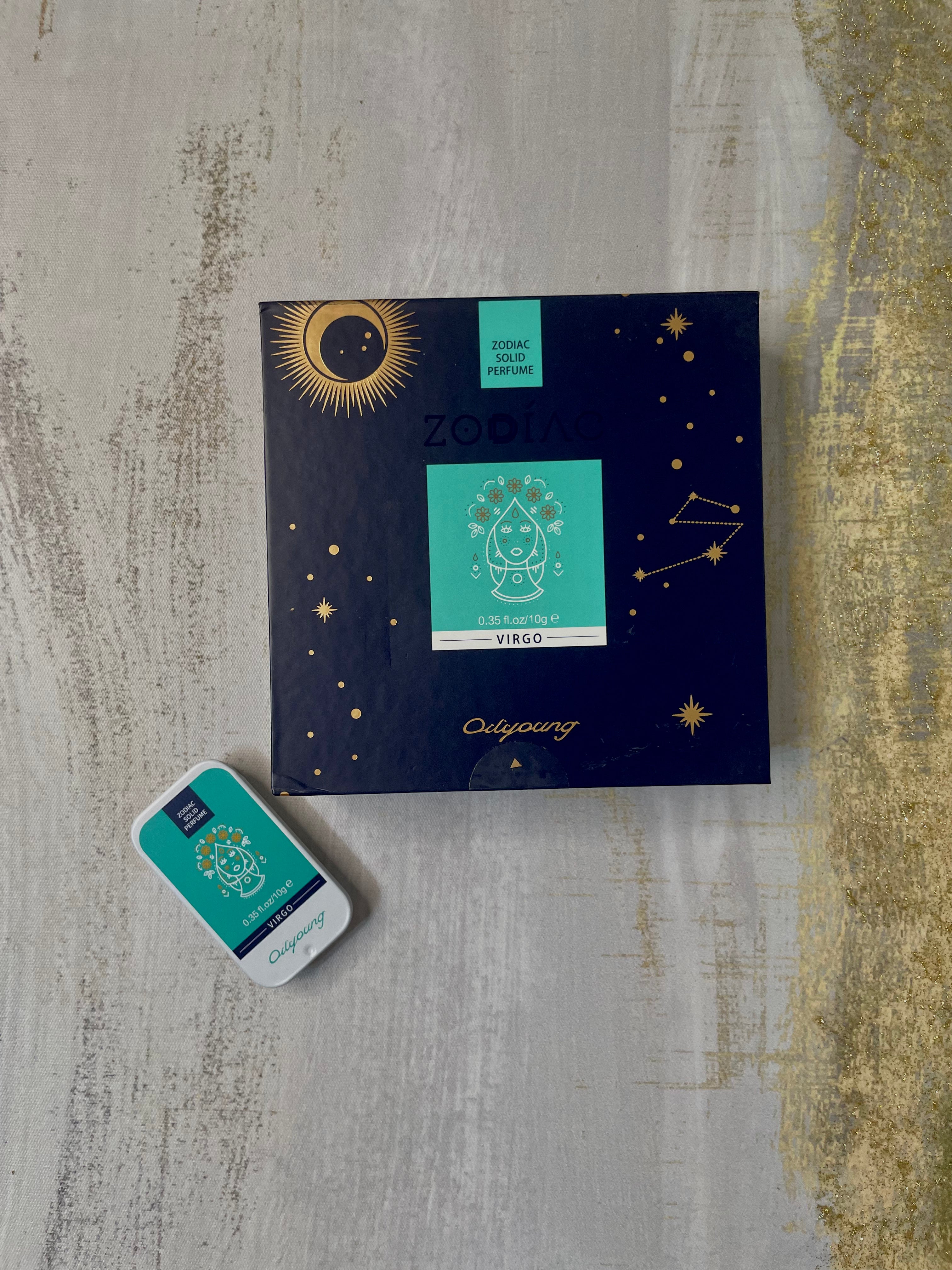 Virgo Zodiac Fragrance Cream Solid Perfume balm