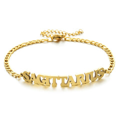 Signature Zodiac Bracelet (Select your Sign)