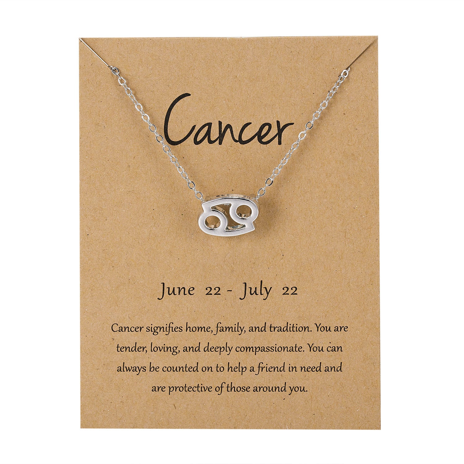 Shop Cancer Zodiac Necklace online