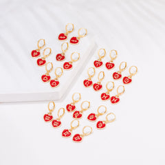 Aries Heart Earrings