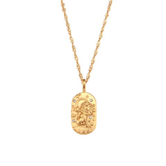 The Zodiac Sign Signature Necklace (Select a sign)