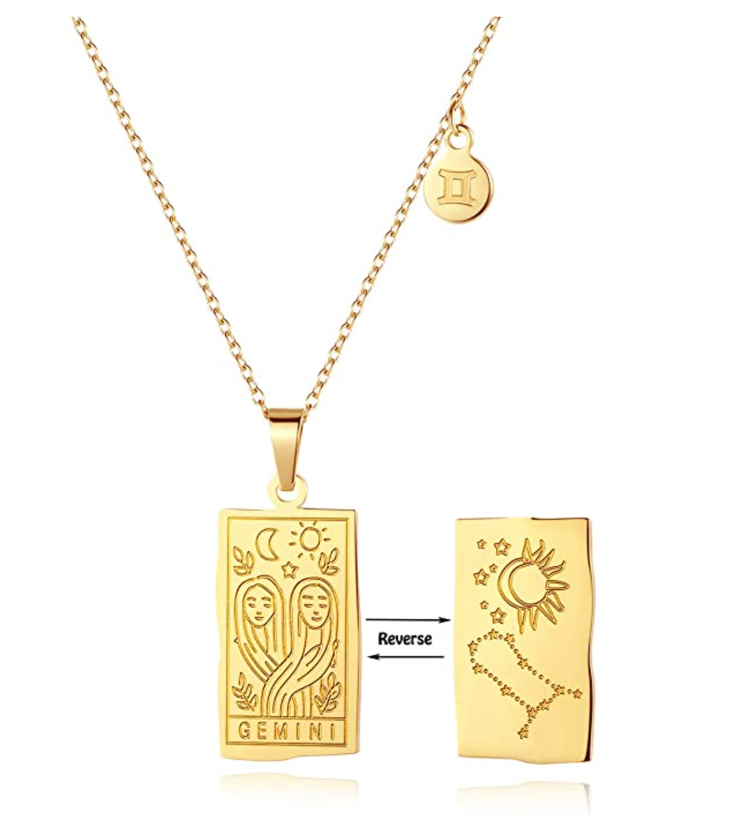 Zodiac double sided necklaces (Select your sign)