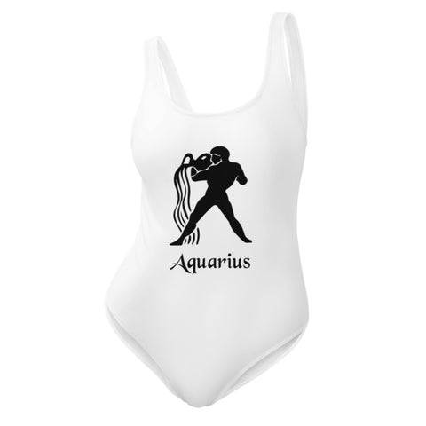 Aquarius White One-Piece Swimsuit
