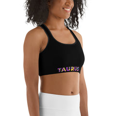 Taurus Black Sports bra