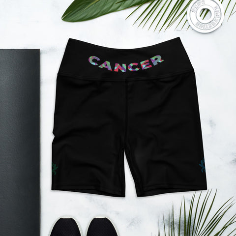 Cancer Yoga Shorts