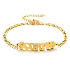 Signature Zodiac Bracelet (Select your Sign)